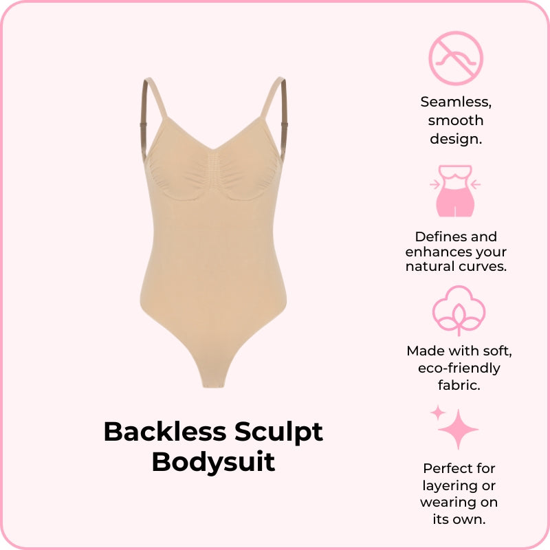 Backless Sculpt Bodysuit